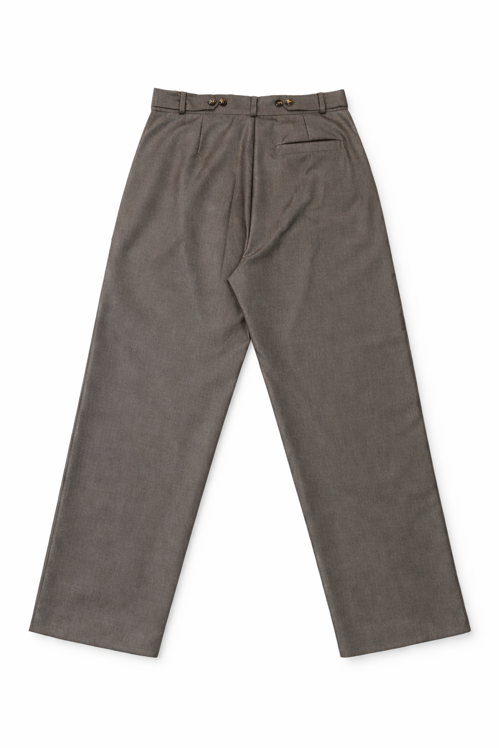 Taupe Pleated Pants