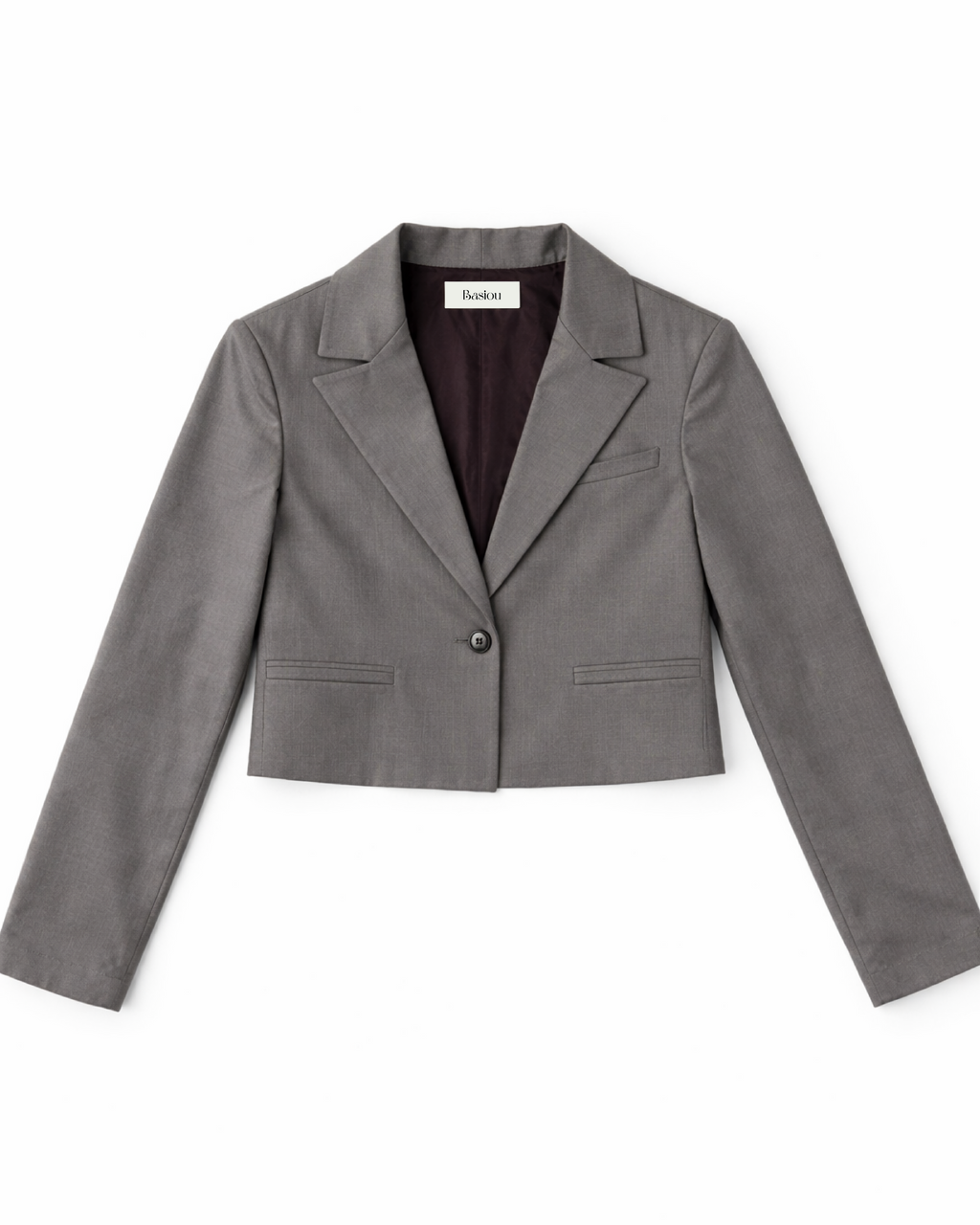 Taupe Boxy Blazer
